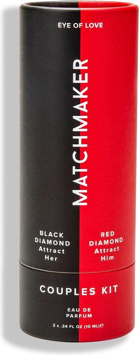 Image du produit Eye of Love EOL Matchmaker Parfum à Phéromones Kit Couple 2pc - 10 ml (Eau de cologne, 10 ml)