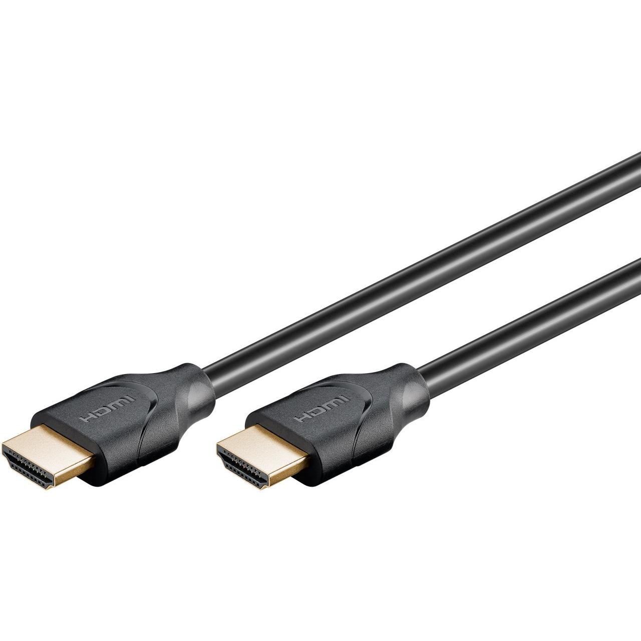 Goobay Ultra High-Speed HDMI-Kabel mit Ethernet (0.50 m, HDMI), Video Kabel