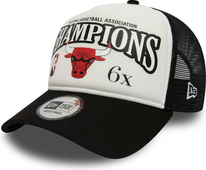 Produktbild New Era A-Frame Trucker Cap - Champions Chicago Bulls (One Size)