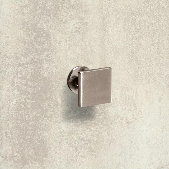 Produktbild Hettich Knopf Fogo Edelstahl Optik gebürstet