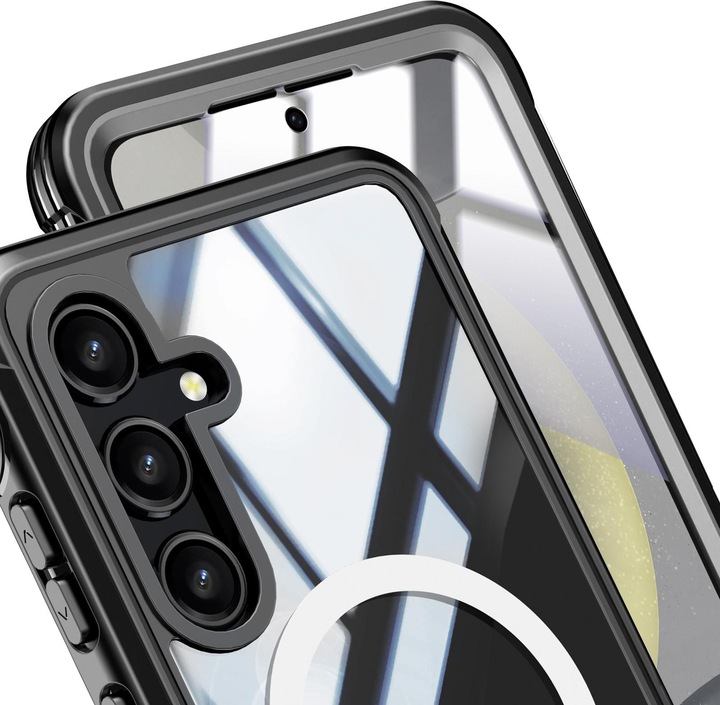 Actual product image Avizar ClearWrap wrap-around cover Series (Samsung Galaxy S25)