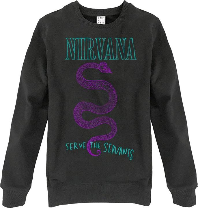 Immagine prodotto Amplified Serve The Servants Felpa Nirvana Adulto Unisex (M)