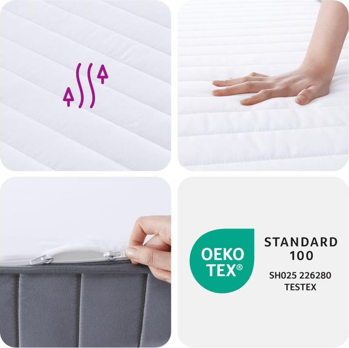 Actual product image vidaXL Schaumstoffmatratze (Foam core, 140 x 200 cm)