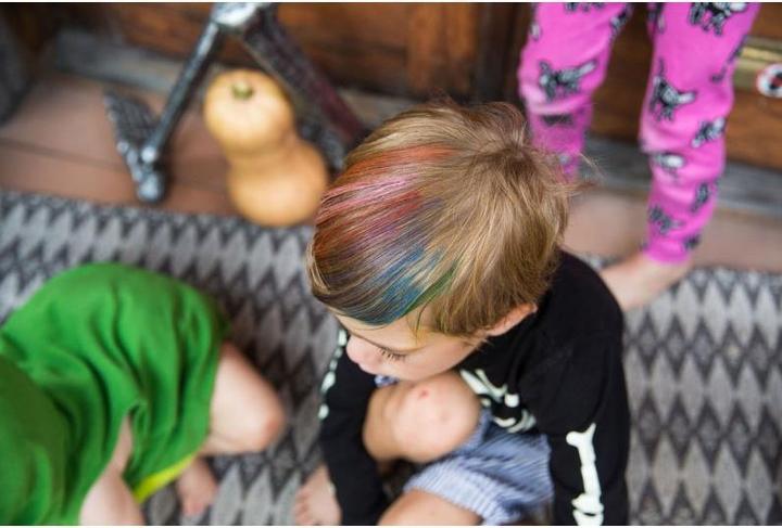 Immagine prodotto Namaki Mascara per capelli per bambini, rosso (Rosso)