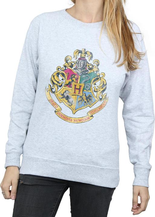 Immagine prodotto Hogwarts Distressed Crest Felpa Donna (L)