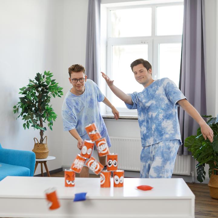 Actual product image Relaxdays Can throwing