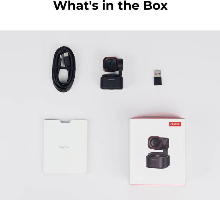 Actual product image Obsbot Tiny 3 Lite