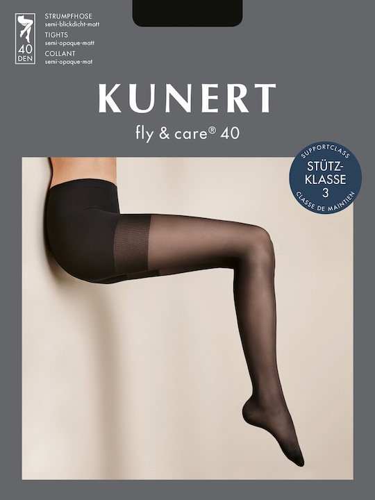 Actual product image Kunert Fly & Care support tights, colour 054 cashmere, size 38-40 (40 DEN, 38 - 40)