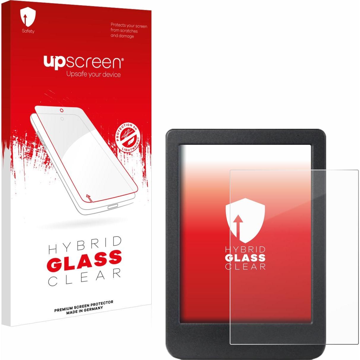 upscreen Scratch Shield Panzerglasfolie, eReader Zubehör, Transparent
