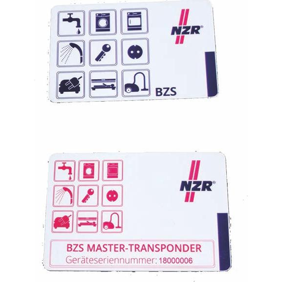 NZR, Controllo degli accessi, Scheda transponder