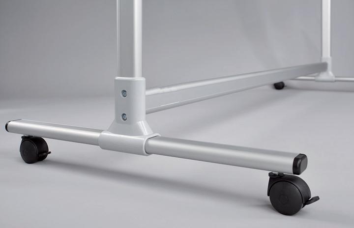 Produktbild Franken Whiteboard Mobil mit Drehfunktion U-Act!Line Stahl (150 x 100 cm)