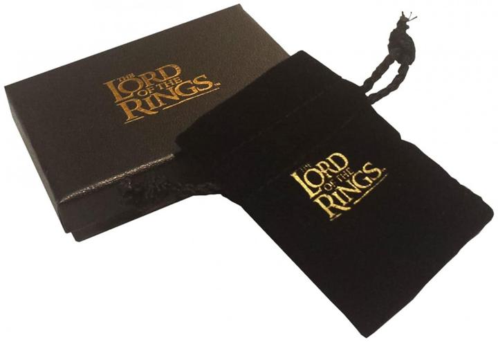 Actual product image Noble Collection Lord of the Rings Brooch Elvish Leaf Brooch (silver plated)