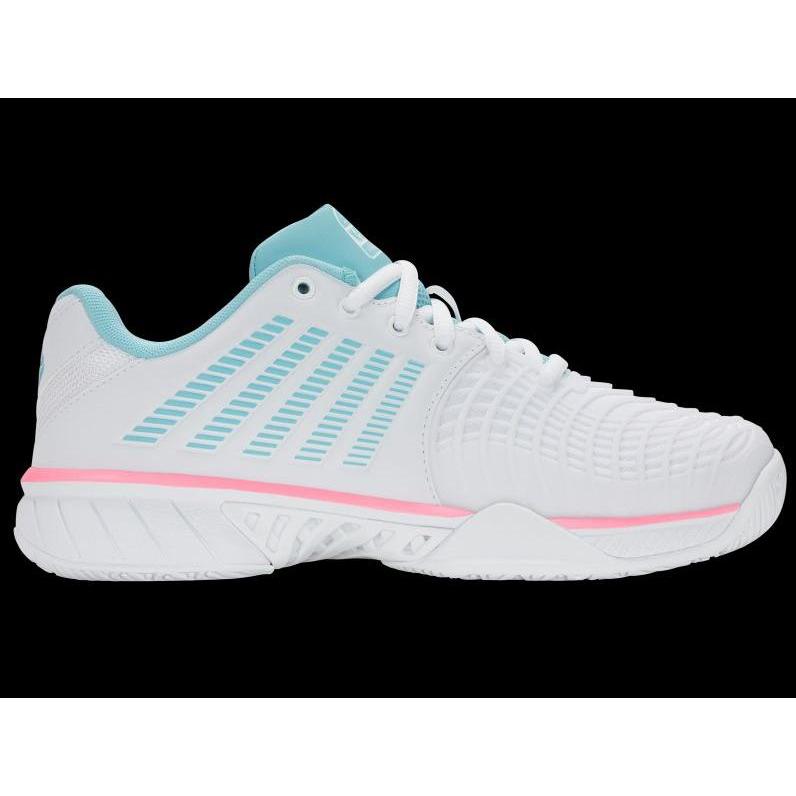 K-Swiss, Donne, Scarpe da tennis, Scarpe da Padel e Tennis Express Light 3 (39.5), Bianco