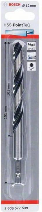 Actual product image Bosch Professional Zubehör HSS PointTeQ (12 mm)