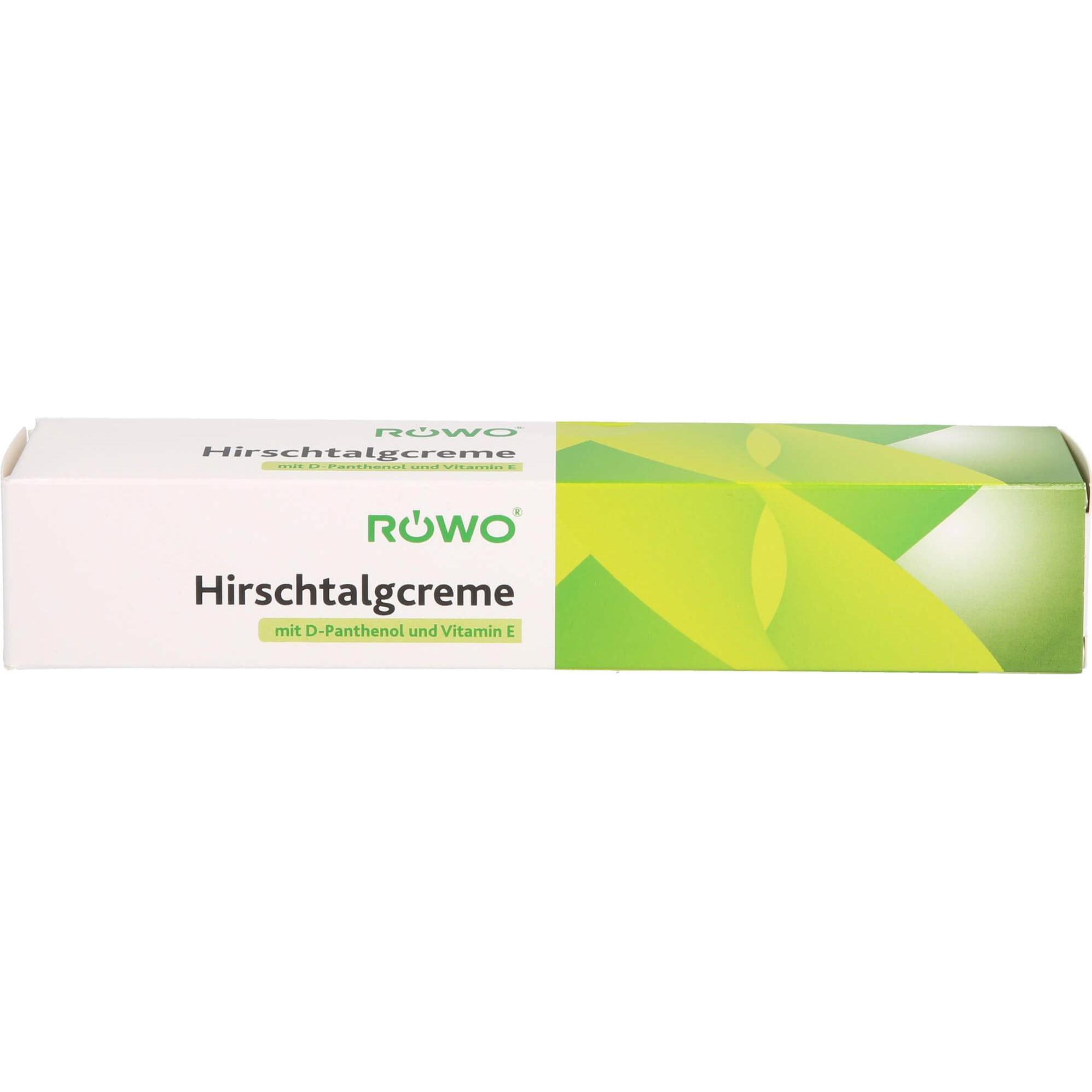 RÖWO, Bodylotion, Hirschtalgcreme, 100 ml Creme (Körpercreme, 100 ml)