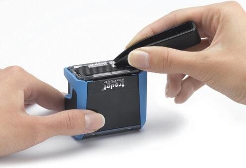 Image du produit Trodat TypomaticLine Printy 4.0, tampon auto-encreur pour un réglage automatique.