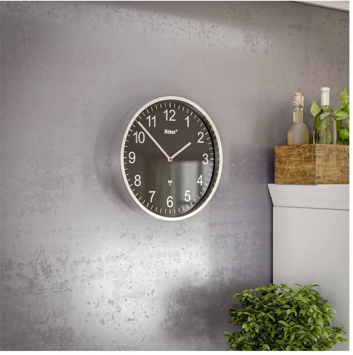 Produktbild Mebus Funk-Wanduhr (30 cm)