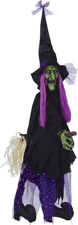 Fiestas Guirca Fliegende Hexe mit Licht und Sound 65cm (1 Stück)