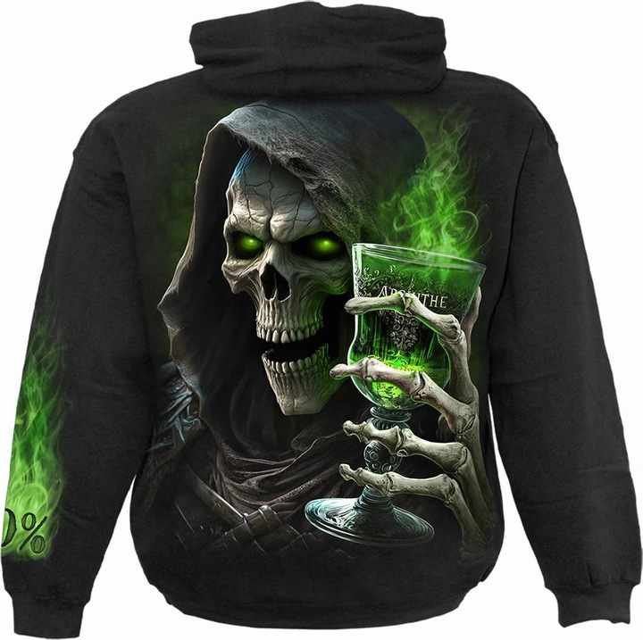 Immagine prodotto Spiral The Green Fairy Felpa con Cappuccio Adulto Unisex (L)