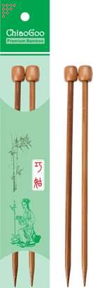 Actual product image ChiaoGoo Single Point knitting needles Bamboo Patina