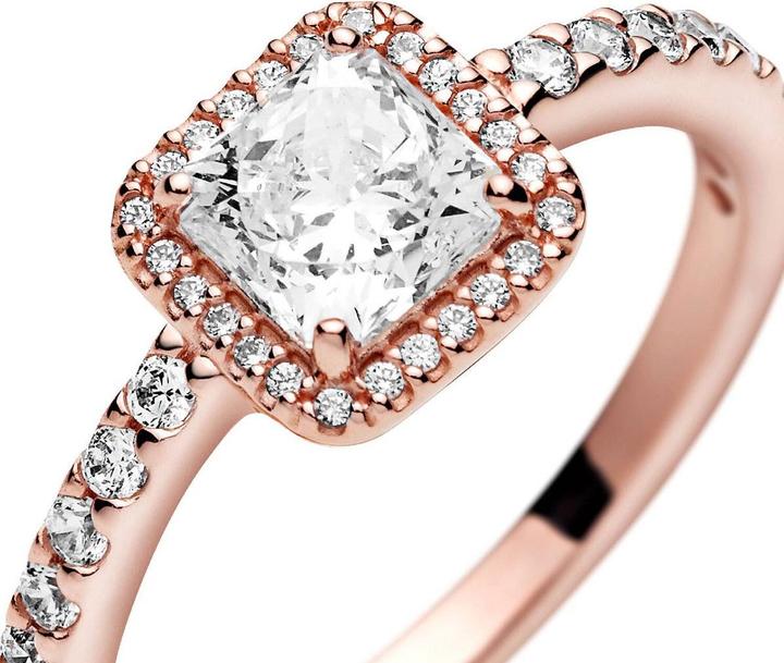 Produktbild Pandora Quadratischer Funkelnder Strahlenkranz Ring (58)