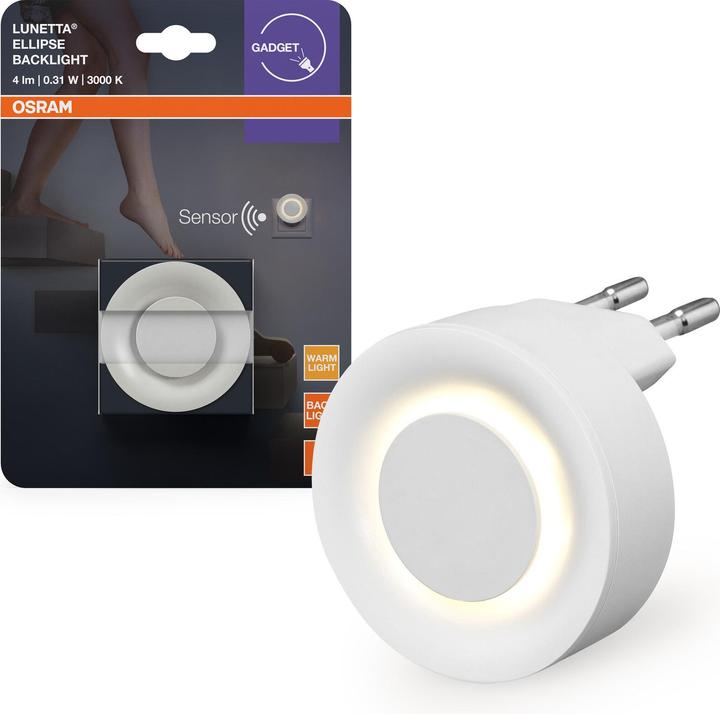 Actual product image Osram HOMELIGHTING LUNETTA BACKLIGHT ELLIPSE 830 White 4099854444333 Wandleuchte