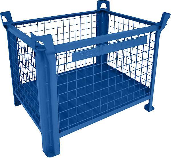 Actual product image Heson-Werk Stacking container with sheet steel bottom