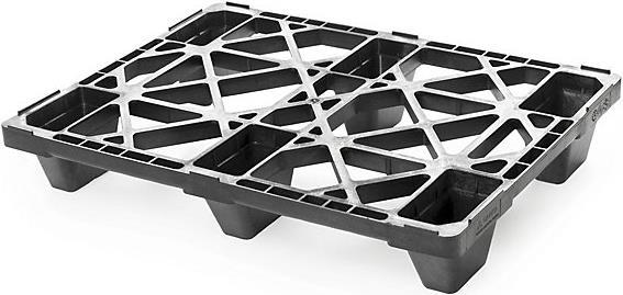 Actual product image eurokraft basic Plastic half pallet