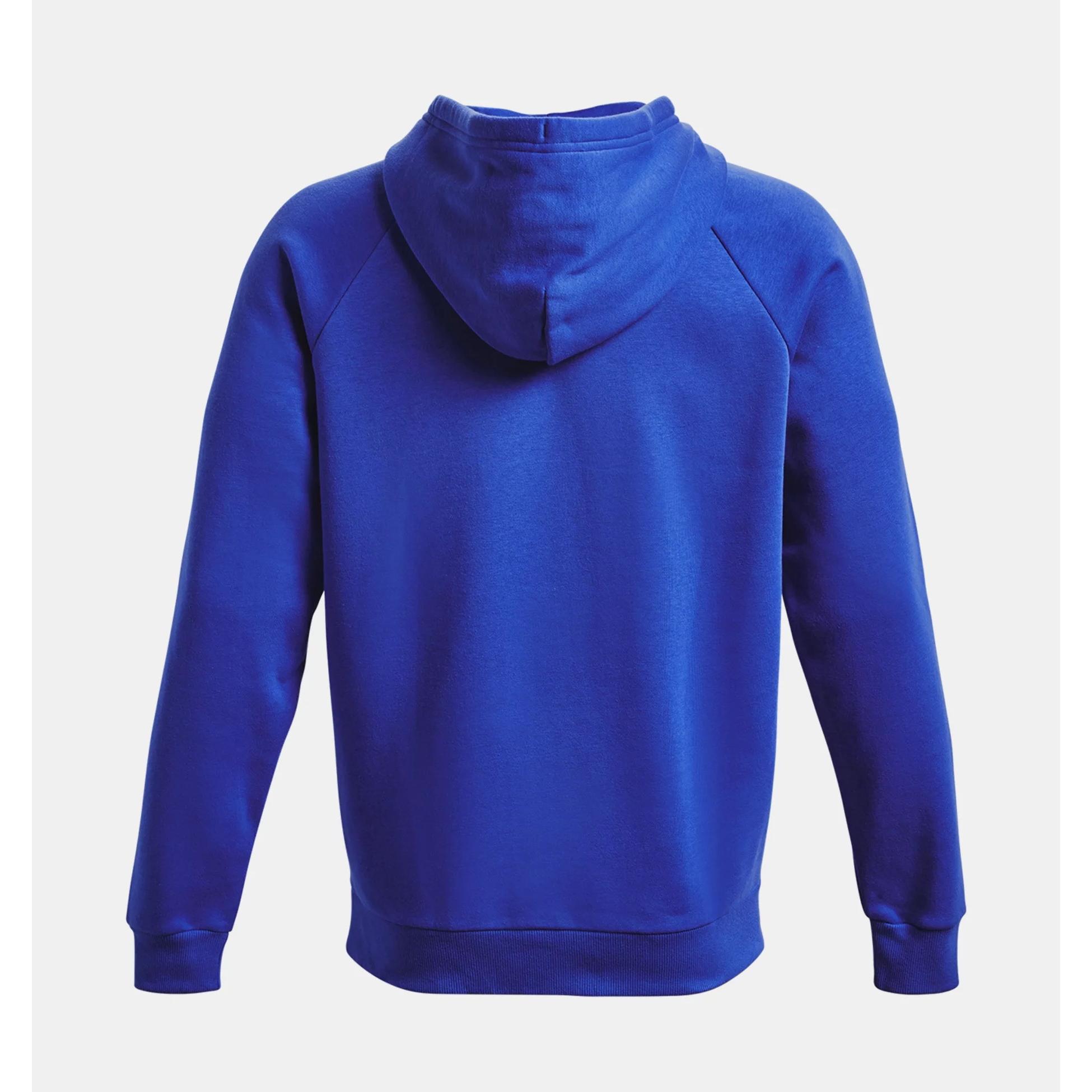 Thumbnail - Under Armour, Herren, Pullover, Herrenbluse Rival Fleece Hoodie blau 1357092 486 (L), Blau, (L)