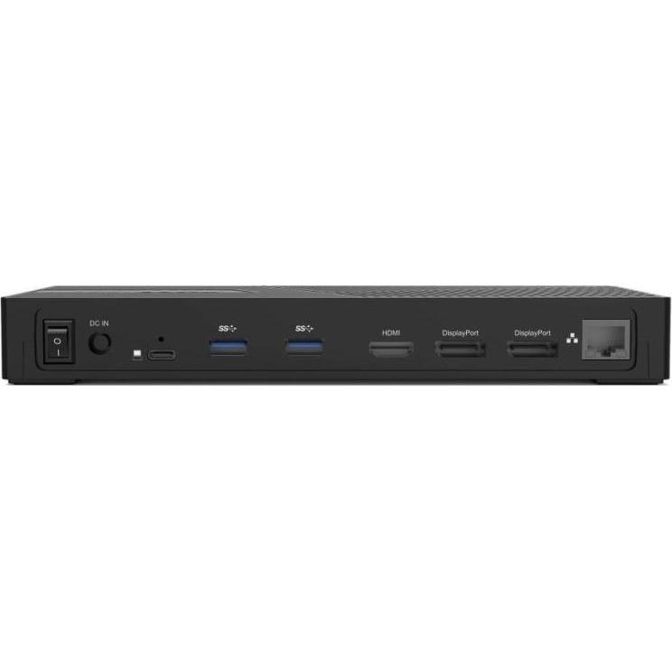 Thumbnail - Port Designs Triple Docking Station (USB-C, 10 Ports), Dockingstation + USB Hub, Schwarz