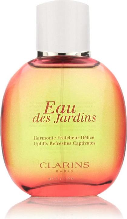 Immagine prodotto Clarins Eau des Jardins (100 ml, Spray profumato per corpo e capelli, Arancia, Bergamotto, Legno di cedro, Limone, Menta piperita, Muschio, Patchouli, Pompelmo, Ribes, Rosa, Vetiver)
