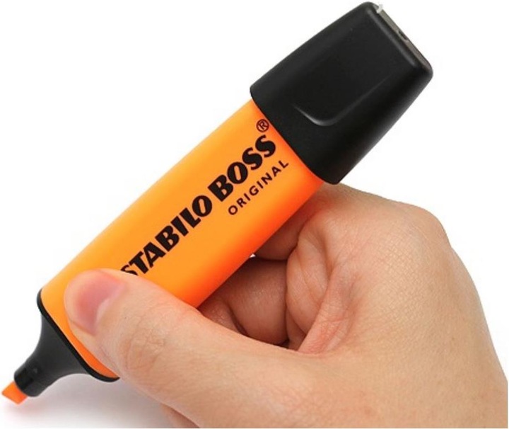 Produktbild STABILO BOSS ORIGINAL Textmarker (Orange, 2 mm, 1 x)