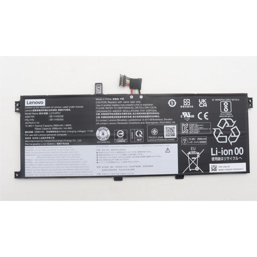 Lenovo Battery (4 Zellen, 3000 mAh), Notebook Akku