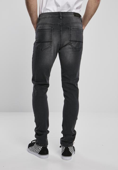 Produktbild Urban Classics Slim Fit Zip Jeans (W32/L32)