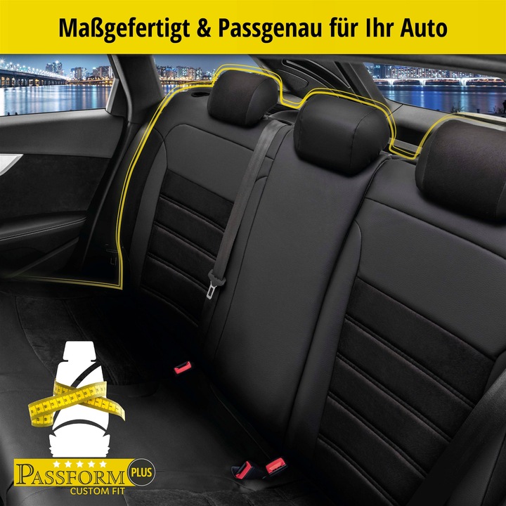 Produktbild Walser Sitzbezug für Hyundai i20 II (GB, IB) 11/2014-Heute, 2 Einzelsitzbezüge