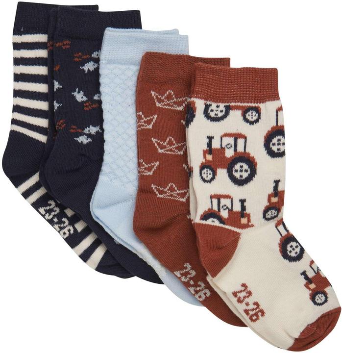 Image du produit Minymo Chaussettes imprimées Lot de 5 Tortoise Shell T. 35 - 38 (Pack de 5, 35 - 38)