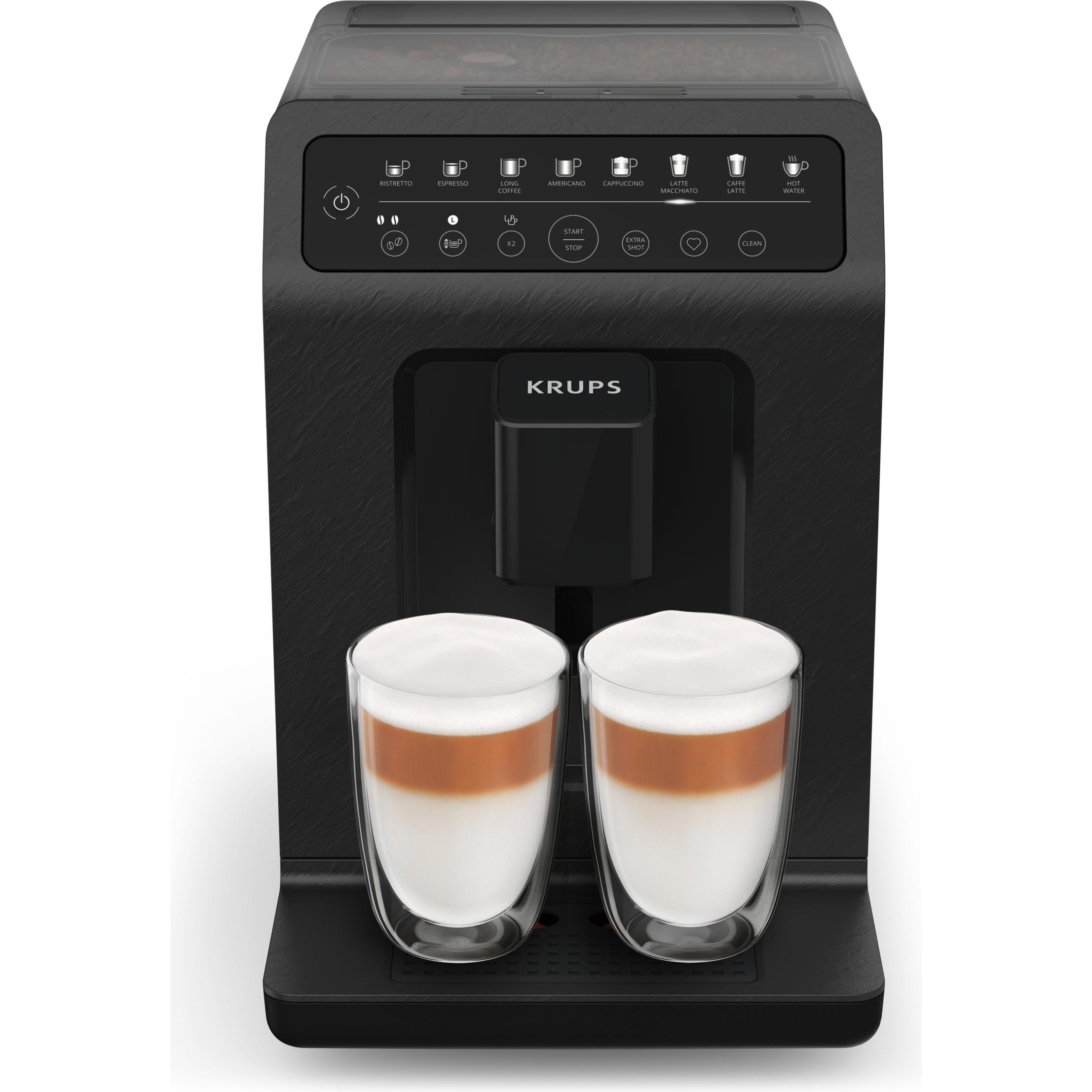 Thumbnail - Krups Evidence Eco-Design, Kaffeevollautomat, Schwarz