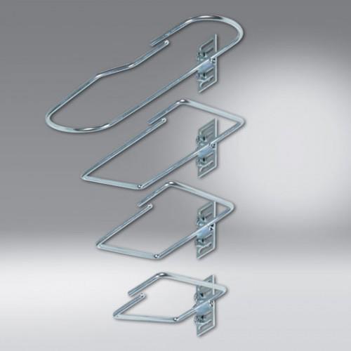 Thumbnail - Schäfer Shop Schaefer 7968300 Silber Kabelklammer, Serverschrank Zubehör, Silber