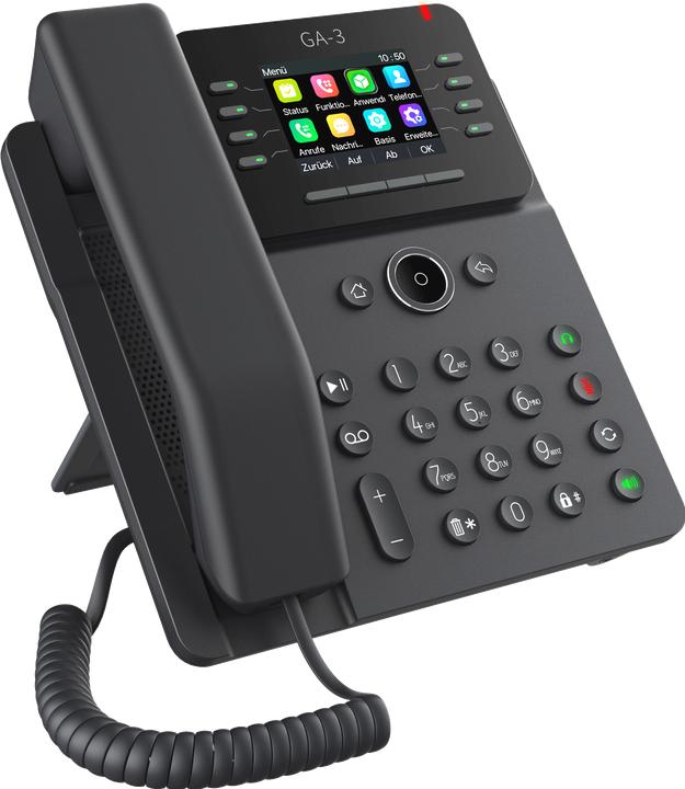 Actual product image Gequdio GX3+ IP-Phone Set with charger