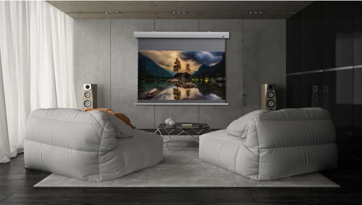 Produktbild Celexon Tension-Leinwand HomeCinema Dynamic Slate ALR 221x124cm 16:9 (100", 16:9)