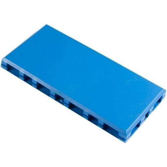 Allnet Brick 'R' KNOWLEDGE 4 x 2 Schutzhülle aus Kunststoff und Deckel blau (Elektronikkit), Elektronikmodul