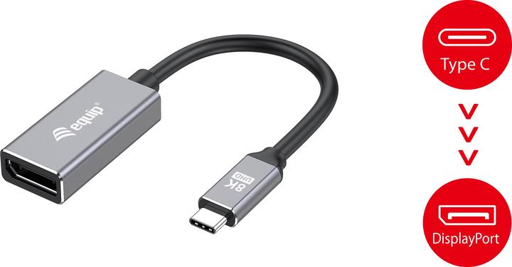Produktbild equip USB Typ-C zu (DP, 15 cm)