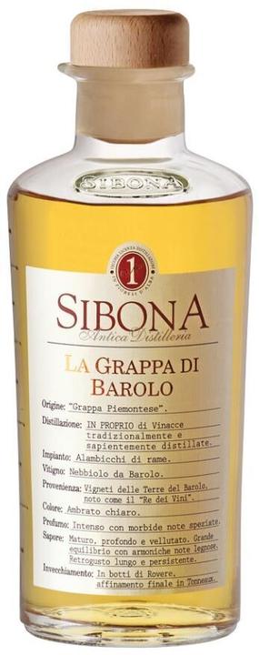 Produktbild Sibona Grappa di Barolo (1 x 50 cl)