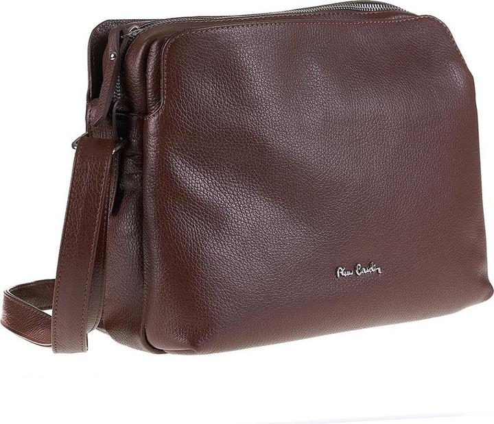 Immagine prodotto Pierre Cardin Damen Umhängetasche Made In Italy - Modell Aralia Lux - 100% Leder - 30.0 X 23.0 X 13.0 Cm