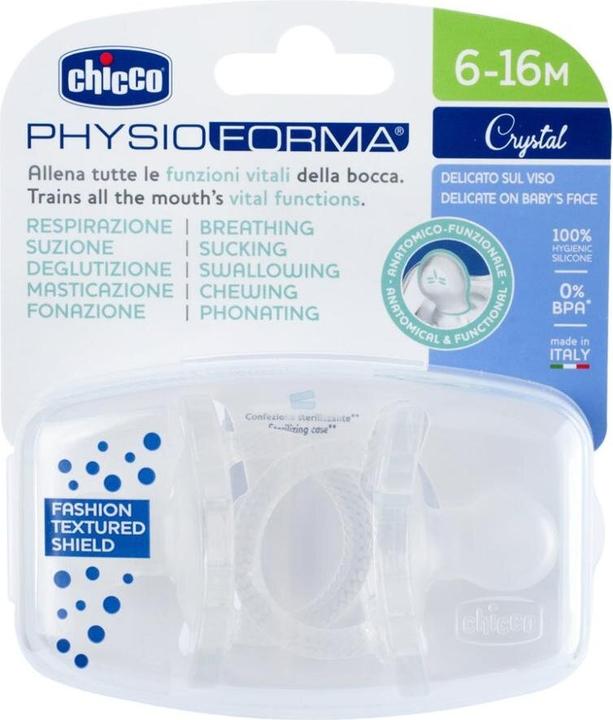 Actual product image Chicco Weicher neutraler Schnuller 2 Stück 6-16 Monate (2x, 6 - 16 Months)
