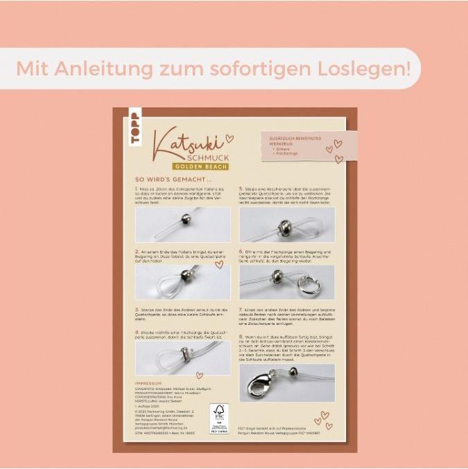 Actual product image frechverlag:Katsuki Schmuck Golden Beac