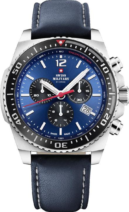Image du produit Swiss Military SM34093.04 Chronographe Sport 45mm 10ATM (Montre de sport, 45 mm)