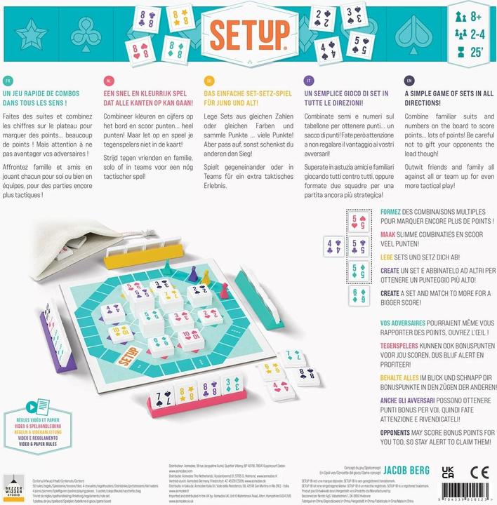 Actual product image Bezzerwizzer SetUp, board game, for 2-4 players, from 8 years (DE edition) (German, 2 - 4 Players)
