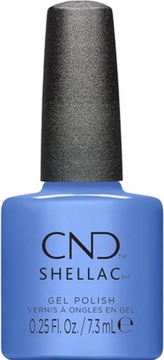 Produktbild CND Schellack Motley Blau 7.3ml (Blau, Gel-Effekt Nagellack)