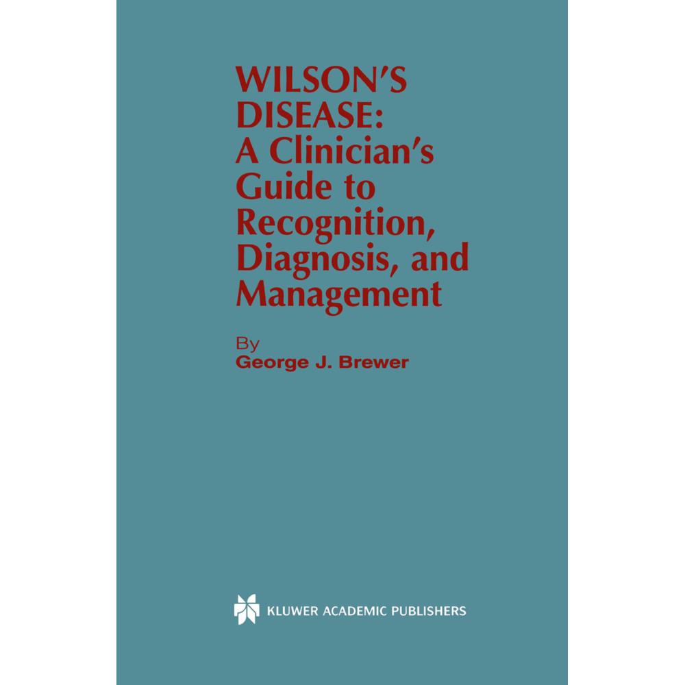 Wilson's Disease, Fachbücher